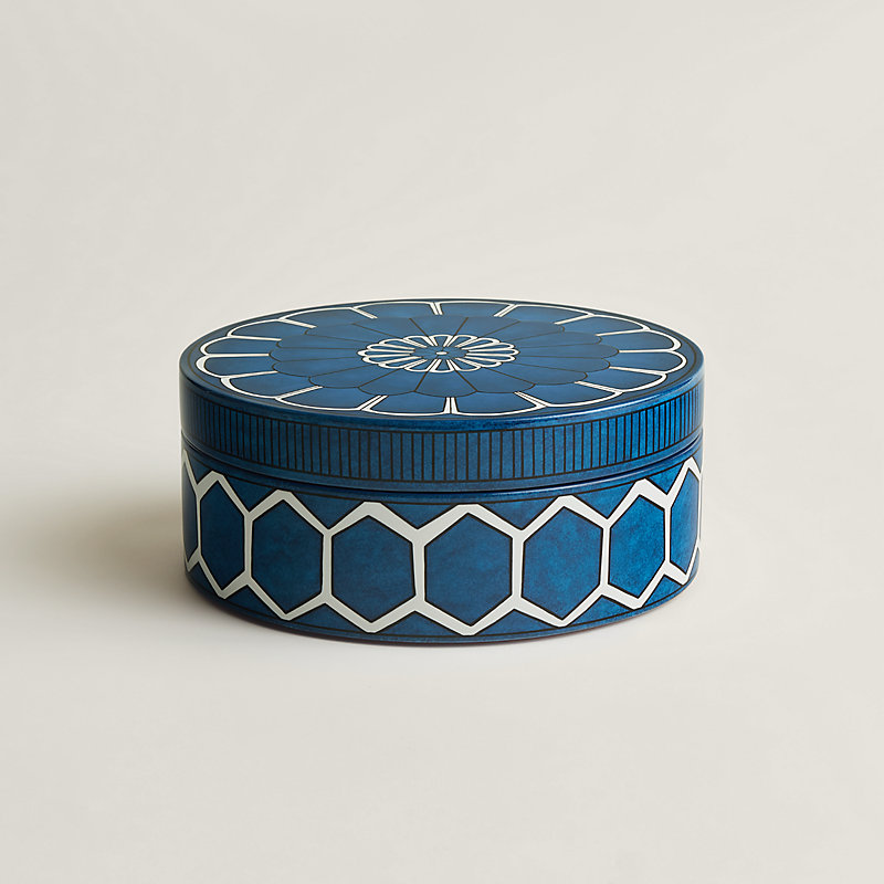 HERMES 青 バングル 専用ボックス付き Bleus d'Ailleurs box, medium model - Blue | Hermès USA